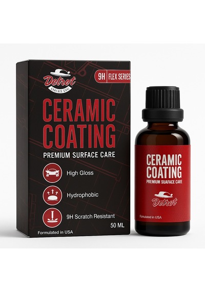 Detroit N10 Ceramic Coating 9h Flex Series Seramik Kaplama 50 Ml