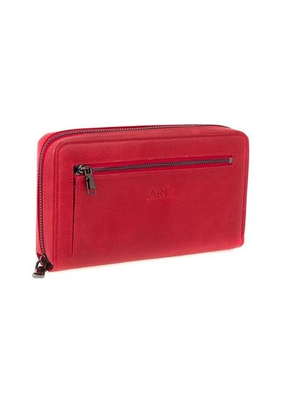 Bilik Deri Kırmızı Unisex Portföy & Clutch Çanta Ar P-717-cr Acı Kahverengi