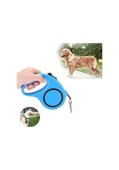 Geri Çekilebilir 5 Metre Köpek Tasması, Dayanıklı Ve Ergonomik