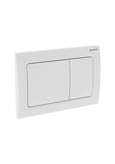 Geberit Alpha30 115.055.11.1 Kapağı,Çift Basmalı ,Beyaz