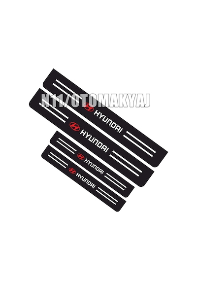 Hyundai İ10 Kapı İç Koruma Ayaklık Sticker Markalı