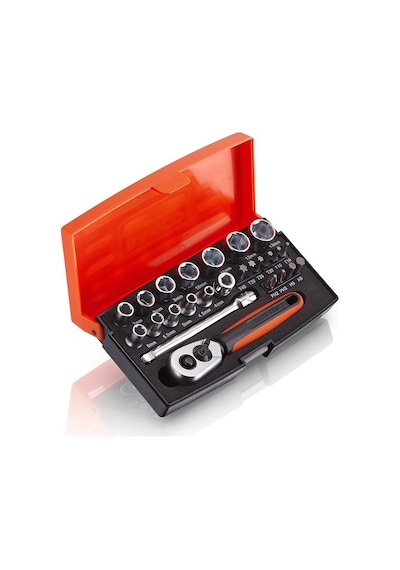 Bahco SL25 / 1/4" Lokma Takımı 25 Parça