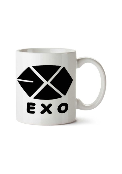 Kpop Exo Symbol İki Tarafı Baskılı Kupa Bardak Çok Renkli