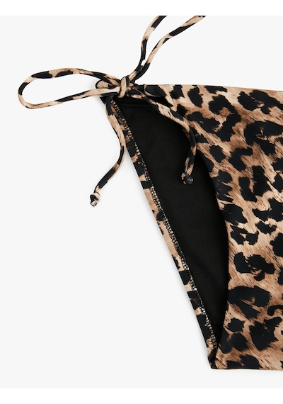 Koton Yanları İpli Leopar Desenli Bikini Altı Kahverengi Desenli 5sak00248mm Kahverengi Desenli Koton Yanları İpli Leopar Desenli Bikini Altı Kahverengi Desenli 5sak00248mm Kahverengi Desenli