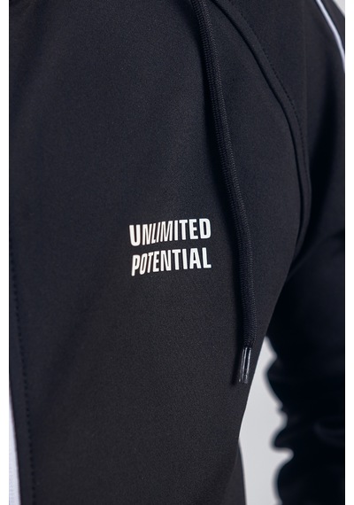 Dalgıç Kumaş Unisex Çocuk Eşofman Takımı Unlimited Potential Esf1725y Siyah