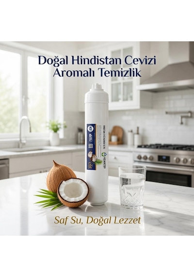 İhlas Aura Cebilon Silver Plus Ve Tüm Kapalı Kasalar İle Uyumlu Elite Filtre Seti Ht-3 Vontron Membranlı 1
