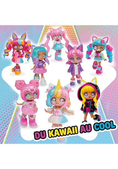 Animakii Bebek Ve Aksesuar Seti - School Girl Ve Magical Girl