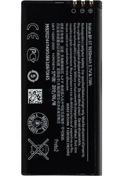 Nokia Lumia 820 Bp-5T Batarya Pil 1650 Mah