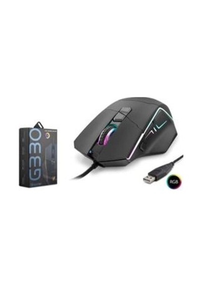 Hadron Shooter G330 Rgb Gaming Mouse 6400 Dpı 8 Tuş Siyah Kdo
