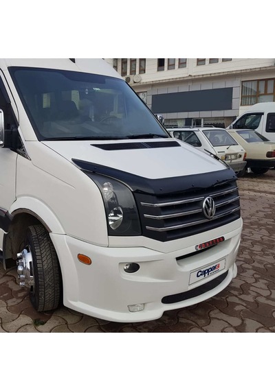 Cappafe Vw Crafter Ön Kaput Koruyucu Rüzgarlık 4Mm Abs 2012-201