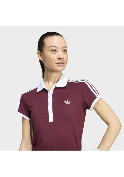 Adidas Ky8891 Classıcs Polo Kadın Tişört Bordo