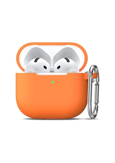 Apple Uyumlu AirPods 4. Nesil  Kılıf Standart Yumuşak Silikon Kılıf Renksiz