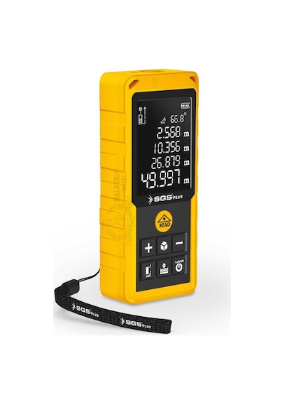 Sgs Lazer Metre 100 Mt.- Uzunluk Alan Hacim Açı Ölçme