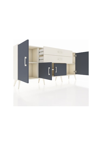 Arges Konsol 3 Raflı 2 Çekmeceli 4 Kapaklı 176x30x83 Aytaşı-antrasit/aytaşı Antrasit/aytaşı Arges Konsol 3 Raflı 2 Çekmeceli 4 Kapaklı 176x30x83 Aytaşı-antrasit/aytaşı Antrasit/aytaşı