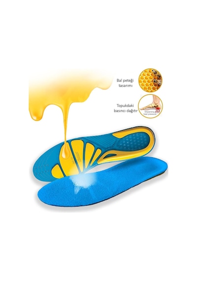 Gel Comfort GC14 Ortopedik Jel Tabanlık Yumuşak Rahat Konforlu Tabanlık