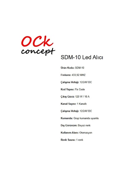 Cuppon Sdm 10 Led Dimmer