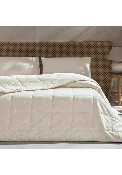 Linens Kapok Cloudy İnce Yorgan Çift Kişilik Beyaz