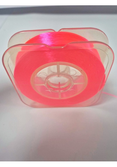Ea genset Organze İp Çapari İpi Ultraviyole Uv Neon Pembe Makara