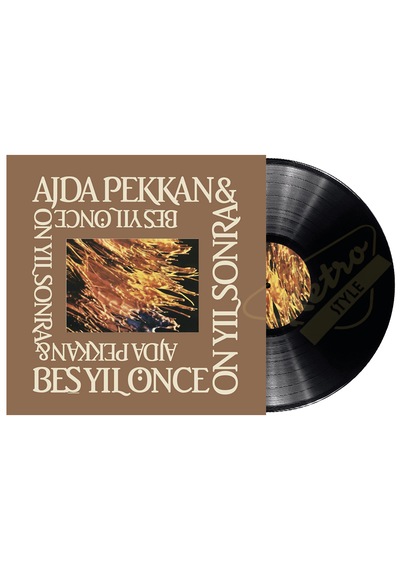 Ajda Pekkan Beş Yıl Önce On Yıl Sonra 33'Lük Plak. LP