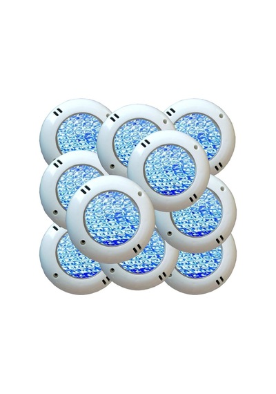 Tenda 8 Watt Smd Led Mavi Mini Sıva Üstü Havuz Lambası 10 Adet