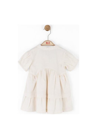 Nk Kids Kız Bebek Marshmallow Elbise Krem