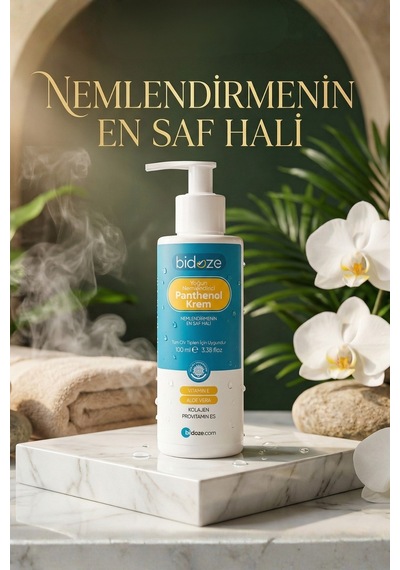 Bidoze Yoğun Nemlendirici Panthenol Krem 100 ML