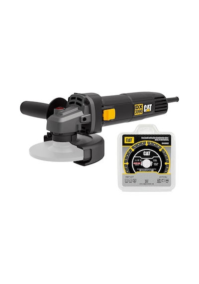 Cat DX3090 720W 125 MM Profesyonel Avuç Taşlama + DA09052 Genel Amaçlı Elmas Kesme Diski