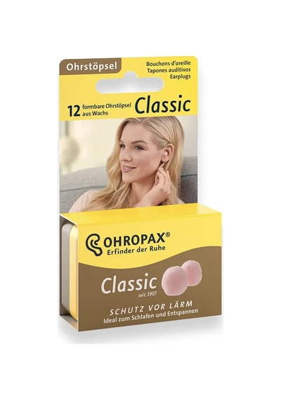 Ohropax Alman Mum Kulak Tıkacı 12 Adet 291491855 Pembe