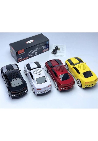 Çeşittech Ws-592 Klasik Spor Araba Tasarımlı Bluetooth Hoparlör - Stereo Ses Kaliteli, Tf/usb/fm/aux