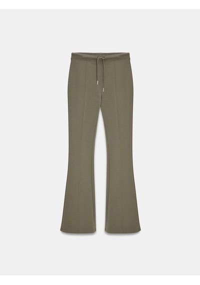 Dilvin 71916 Bağcıklı Pamuk Pantolon-haki