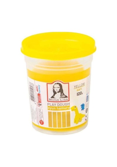 Südor Mona Lisa Oyun Hamuru Tek 120 Gr Sarı 3 Adet