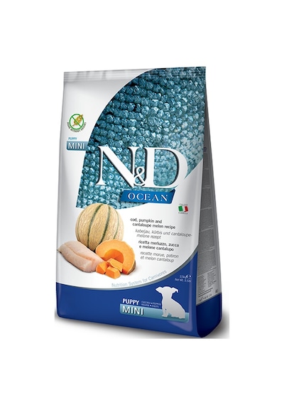 N&D Ocean Morina Balığı Bal Kabağı ve Kavunlu Yavru Köpek Maması 2500 G