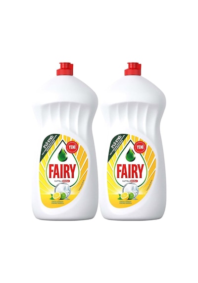 3000 Ml Ultra Hızlı 3'lü Etki Sıvı Bulaşık Deterjanı Limon Ve Misket Limonu Kokulu 1500ml X2