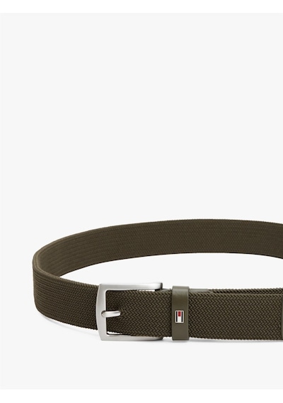 Tommy Hilfiger Denton Elastıc 3.5 Erkek Yeşil Kemer - Am0am13354 Yeşil