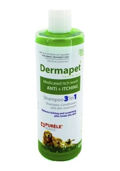Purele Dermapet Dermatolojik Etkili Kremli Köpek Şampuanı