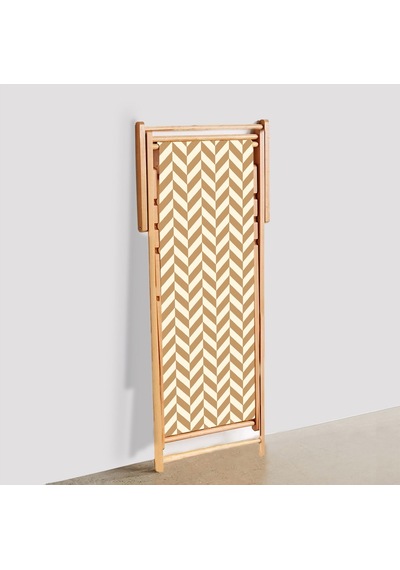 Bluehomeconcept Adawall Geometrik Desen Katlanabilir Şezlong