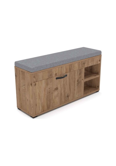 Ayakkabılık Minderli Bench Dolap Çok Amaçlı Raflı Puflu Oturaklı Ayakkabı Dolabı 192 Atlantik Çam Kahverengi Ayakkabılık Minderli Bench Dolap Çok Amaçlı Raflı Puflu Oturaklı Ayakkabı Dolabı 192 Atlantik Çam Kahverengi
