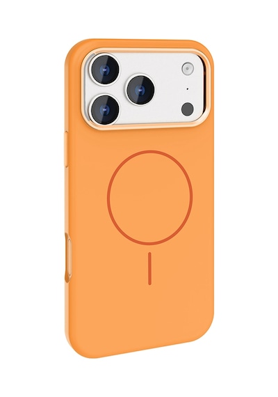 More Tr Apple Uyumlu iPhone 17 Pro Kılıf M-safe Şarj Özellikli Metal Kamera Çerçeveli Mtr Edi Silikon Kapak - Titanyum-g Gri