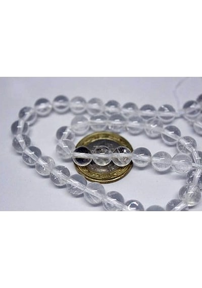 Kristal Kuvars Taşı 8Mm/4 Adet
