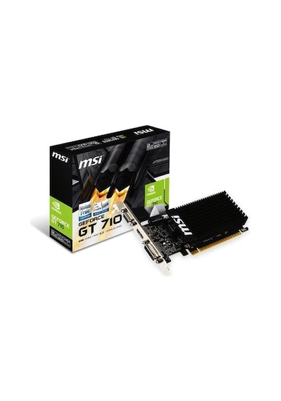 Msı Gt 710 2gd3h 2gb Lp Ddr3 64bit Dvı/hdmı/vga