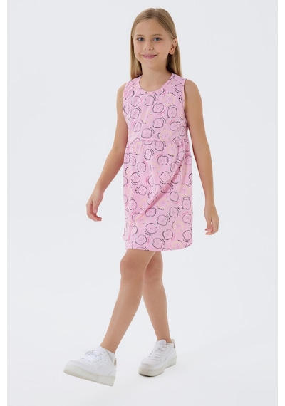 Rolypoly Kız Çocuk Pembe Elbise 5274-48412 Pembe