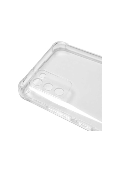 Zore Galaxy Uyumlu A02s Kılıf Msra Kamera Korumalı Nitro Anti Shock Silikon - Renksiz Renksiz
