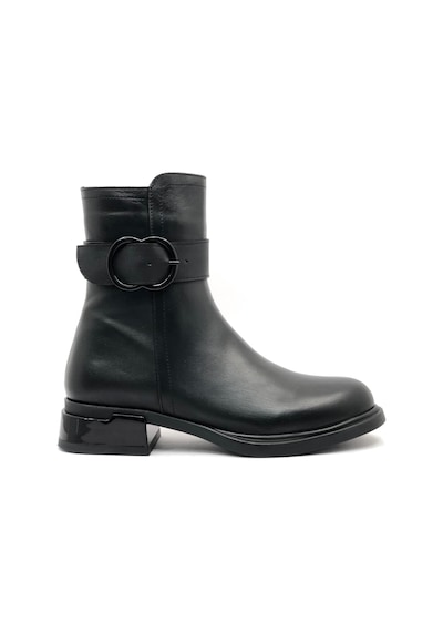 Greyder 59129 Zn Urban Chıc Deri Kadın Bot Siyah