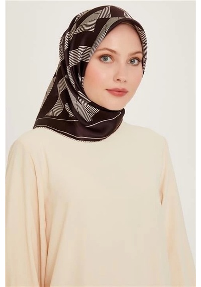 Armine Sura Saf İpek Eşarp 9255d 83 Çok Renkli