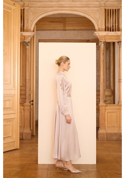 Senna Catherıne Dress Bej BEJ