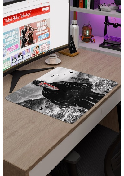 Vagabond Kaymaz Dikişli Kauçuk Oyuncu Mousepad V1 - 48x40 Xl Gaming Mouse Pad Fare Altlığı