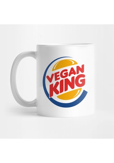 Vegan King Kupa Bardak Çok Renkli