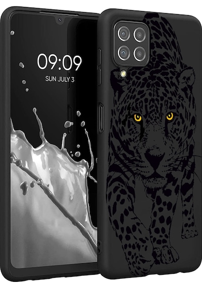 Samsung Galaxy A22 İle Uyumlu Premier Kalite Özel Üretim Baskılı Silikon Telefon Kılıfı Bc 3 Siyah