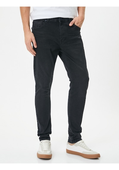 Koton Super Skinny Fit Justin Jean Kot Pantolon Siyah 4SAM40021ND 4SAM40021ND999 Siyah Koton Super Skinny Fit Justin Jean Kot Pantolon Siyah 4SAM40021ND 4SAM40021ND999 Siyah