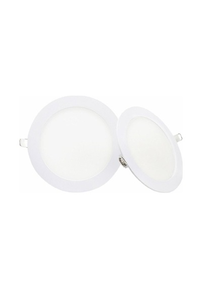 Kendal 18w 3000k Günışığı Işık Smd Yuvarlak Slim Led Panel Kdl403 Siyah